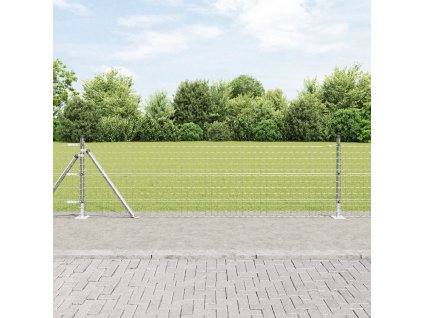 Euro plot s 7 úchyty 0.4x10 m z pozinkované oceli 3350981