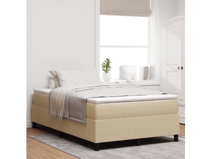 Boxspring postel s matrací světle zelená šedá 120x200 cm kordurová tkanina 3337461