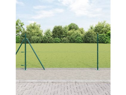 Hexagonový plot Zelený 0.8x10 m Ocel 3353477
