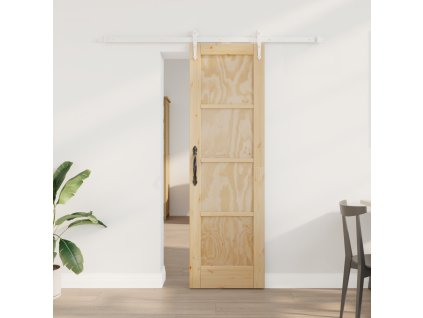 Skládací dveře s hardwarem 61x198,5 cm z masivního borového dřeva vidaXL 3333688