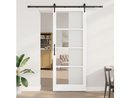 posuvné dveře s hardwarem 'ORKDAL'Bílé 93x232 cm 3332488