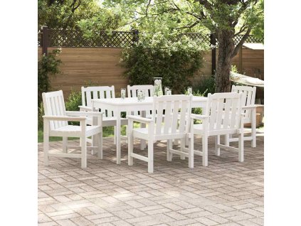 Zahradní křeslo 6 pcs Bílá 65,5 x 59 x 88 cm Polyethylen 3335798