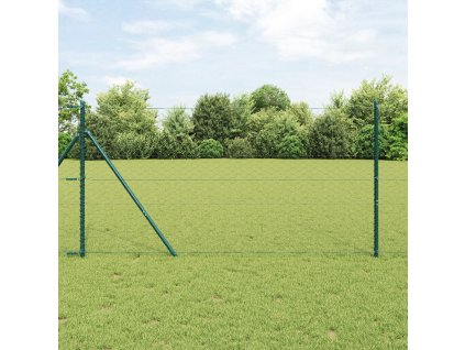 Hexagonový plot vidaXL Šedý 1,4x100 m Ocel 3352895
