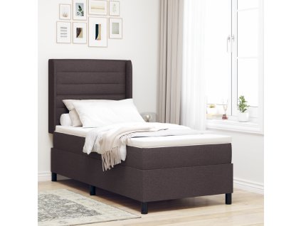 Boxspring postel s matrací hnědá 80x200 cm 3341549