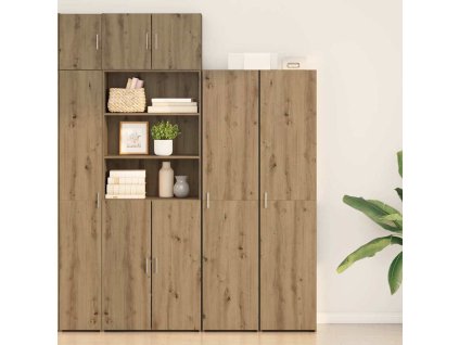 Vysoký bufet 2 pcs Artisanový dub 40 x 42,5 x 185 cm 3365580