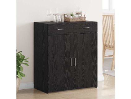 Úložná skříňka Černý dub 80 x 42,5 x 93,5 cm Kompozitní dřevo 3365601