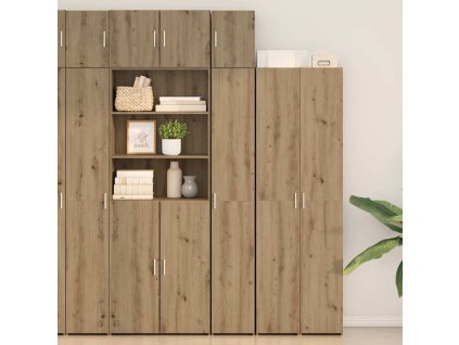 Úložná skříňka 3 pcs Artisanový dub 30 x 42,5 x 225 cm 3365628