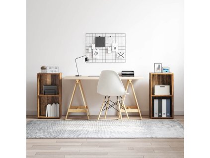 Sestava TV skříněk Nástěnný 2 pcs Staré dřevo 37 x 35 x 72 cm 3393519