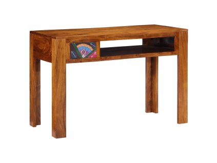 Stůl na psaní se zásuvkou s úložištěm Hnědá 110 x 50 x 73 cm 4016507