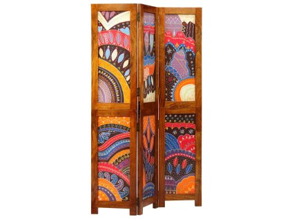 Přepážka Medová hnědá 105 x 1,5 x 160 cm Masivní akátové dřevo 4016529