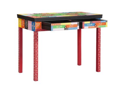 Stůl na psaní se zásuvkou Vícebarevný 100 x 50 x 77 cm 4017581