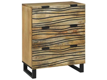 Servírovací skříň se zásuvkou Hnědá 60 x 33.5 x 75 cm 4017939