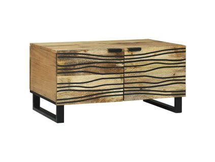 Konferenční stolek Hnědá a černá 80 x 50 x 40 cm 4017941