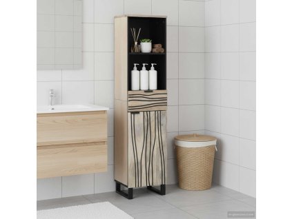 Skříňka pod umyvadlo Bílá 38 x 33 x 160 cm Kompozitní dřevo 4017994