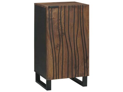 Skříňka Hnědá 40 x 33 x 75 cm masivní mangovníkové dřevo 4018032