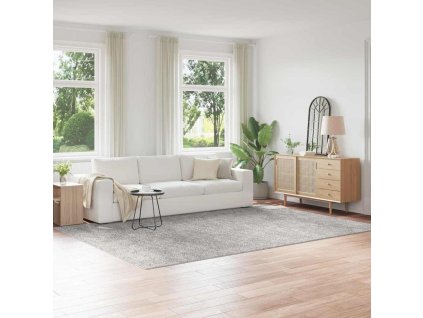 Protiskluzový Shaggy koberec Šedá 240 x 340 cm PP 4019779