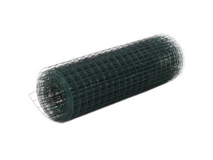 Pletivo ke kurníku ocel PVC vrstva 10 x 0,5 m zelené 143626