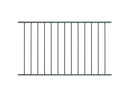 Plotový panel Woerden práškově lakovaná ocel 1,7x1,17 m antracitový 145223