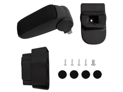 Loketní opěrka do auta černá 12 x 37 x (31–48) cm ABS 154684