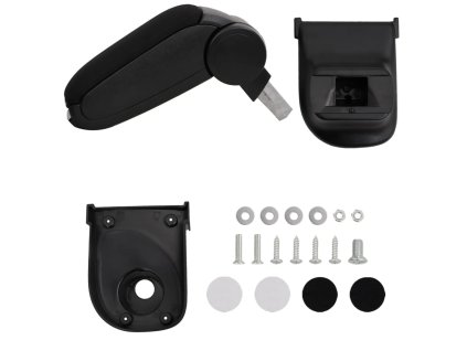 Loketní opěrka do auta černá 15 x 35 x (30–47) cm ABS 154686