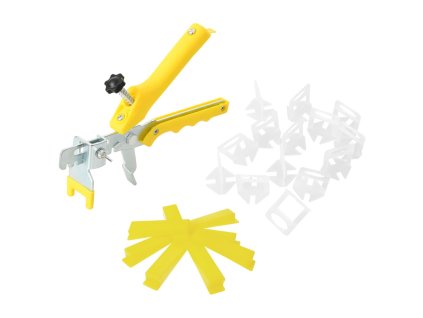 Nivelační systém na obklady 250 klínů 500 spon 1 mm 155285