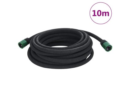 Zahradní zavlažovací hadice černá 0,6" 10 m pryž 155869