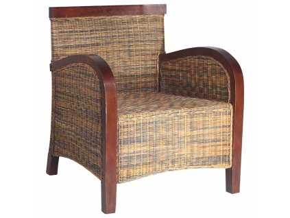 Ručně vyplétané ratanové křeslo 242025