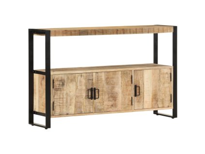 Odkládací skříňka 120 x 30 x 75 cm masivní mangovníkové dřevo 247923