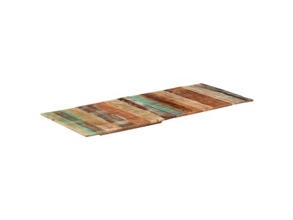 Obdélníková stolní deska 60×140 cm 15–16 mm recyklované dřevo 286047