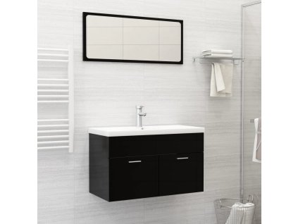 Zápustné umyvadlo s baterií 81 x 39 x 18 cm keramické bílé 148625