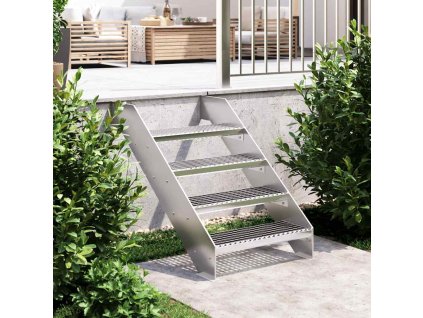 Schodišťový stupeň 60 x 24 x 7 cm pozinkovaná ocel 155682