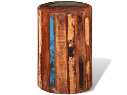 Stolička masivní recyklované dřevo 241628