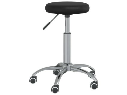 Jídelní židle černá umělá kůže 3085683