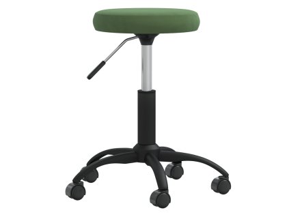 Jídelní židle tmavě zelená samet 3085730