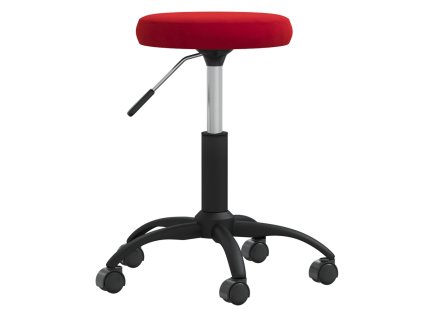 Jídelní židle vínová samet 3085733