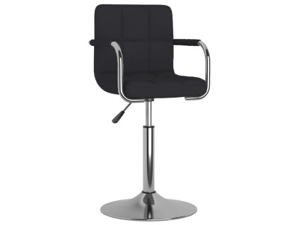 Jídelní židle černá textil 3087882