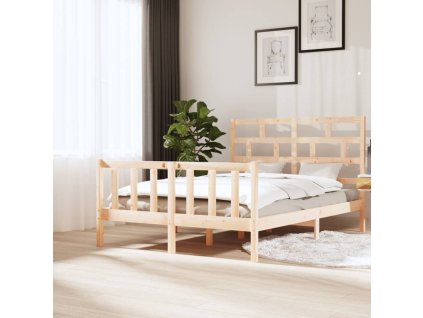 Rám postele masivní borovice 160 x 200 cm 3101358
