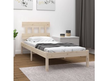 Rám postele masivní dřevo 90 x 190 cm Single 3104703