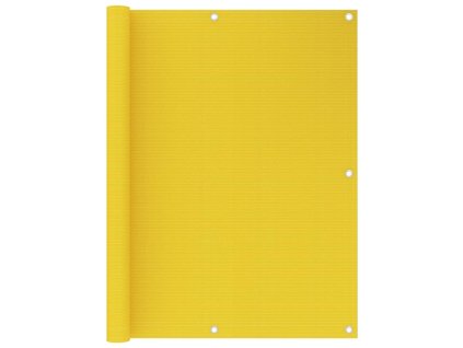 Balkónová zástěna žlutá 120 x 300 cm HDPE 311000