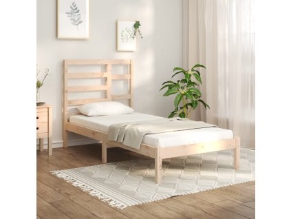 Rám postele masivní dřevo 75 x 190 cm Small Single 3105755