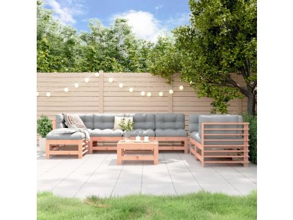8dílná zahradní sedací souprava masivní dřevo douglasky 3186583