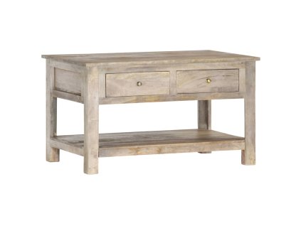 Konferenční stolek 82 x 52 x 47 cm masivní mangovníkové dřevo 286383