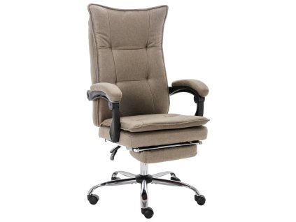 Kancelářská židle taupe textil 20367