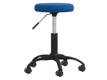 Jídelní židle modrá samet 3085731