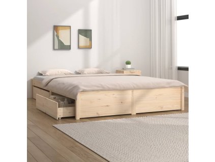 Rám postele se zásuvkami 140 x 200 cm 3103513