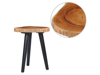 Konferenční stolek 40 x 45 cm masivní teak 281650