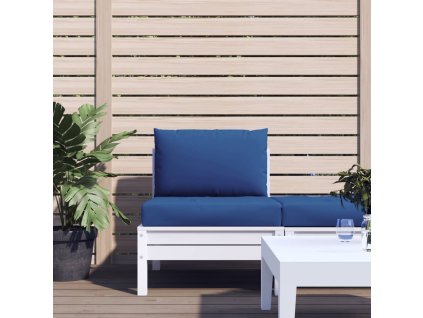 Podušky na palety 2 ks modré oxfordská látka 315062