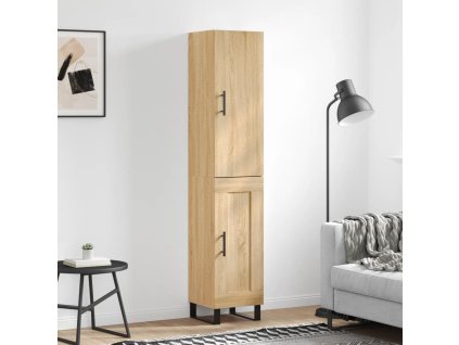 Skříň highboard dub sonoma 34,5 x 34 x 180 cm kompozitní dřevo 3199132