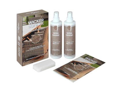 Sada na údržbu zahradního nábytku z ratanu a textilu 2 x 250 ml 180156