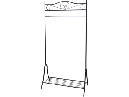 Věšák na šaty černý ocelový 243000